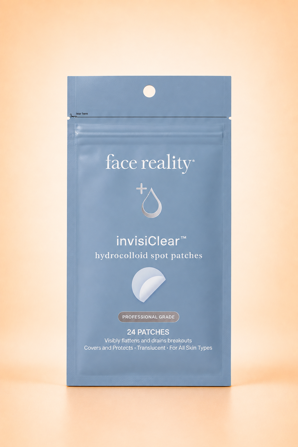 Face Reality invisiClear™ Hydrocolloid Spot Patches